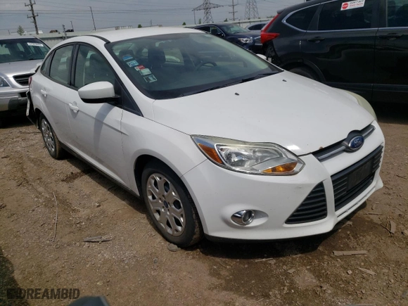 2012 Ford Focus SE with VIN 1FAHP3F24CL272584, listed as a Copart auction lot 54529404 with 189,650 mi miles and Salvage Title. Bid and sale history available at carsss.com. Image 4.