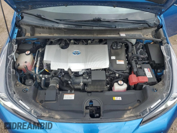 2020 Toyota Prius L Eco z VIN JTDKARFU2L3103721, wystawiony jako Copart lot #54382895 z przebiegiem 87 657 mil mil oraz Szkoda całkowita • Salvage title. Historia ofert i sprzedaży dostępna na DreamBid. Obrazek 11.