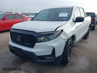 2023 Honda Ridgeline Black Edition with VIN 5FPYK3F82PB020278, listed as a IAAI auction lot 41462889 with 12,100 mi miles. Bid and sale history available at carsss.com. Image 20.