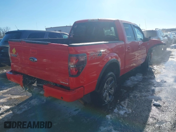 2012 Ford F-150 XL with VIN 1FTFW1EFXCKD29048, listed as a IAAI auction lot 41299434 with 177,308 mi miles. Bid and sale history available at carsss.com. Image 4.
