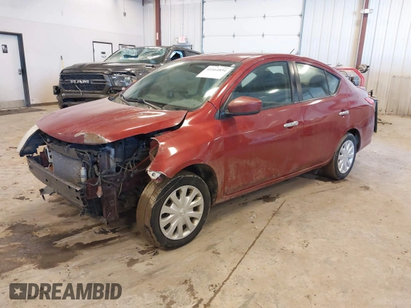 2018 Nissan Versa SV with VIN 3N1CN7AP2JK401310, listed as a IAAI auction lot 41664854 with 94,052 mi miles. Bid and sale history available at carsss.com. Image 17.