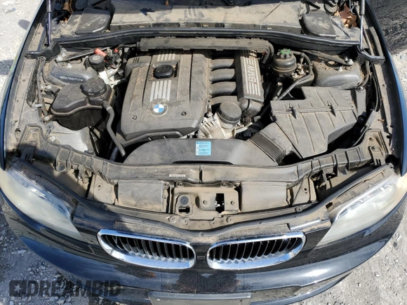 2009 BMW 1 Series 128i with VIN WBAUL73549VJ75437, listed as a Copart auction lot 49724985 with Not provided miles and Salvage title. Bid and sale history available at DreamBid. Image 11.