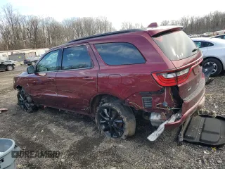 2018 Dodge Durango GT with VIN 1C4RDJDG5JC187468, listed as a Copart auction lot 44335735 with 62,567 mi miles and Salvage title. Bid and sale history available at DreamBid. Image 2.