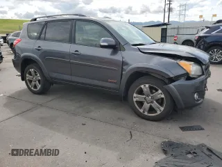 2011 Toyota RAV4 Sport with VIN JTMRK4DV2B5105756, listed as a Copart auction lot 61230365 with 145,626 mi miles and Salvage title. Bid and sale history available at DreamBid. Image 4.
