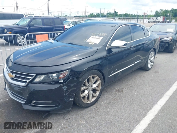 2017 Chevrolet Impala Premier with VIN 1G1145S35HU188539, listed as a IAAI auction lot 39875841 with 101,036 mi miles and . Bid and sale history available at DreamBid. Image 2.