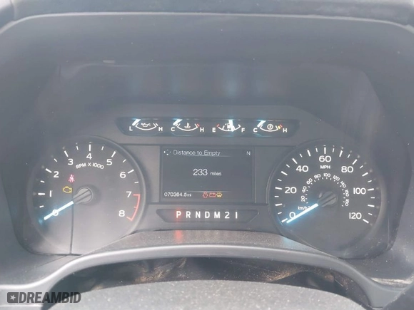 2019 Ford F-150 XL with VIN 1FTMF1CB3KKE09569, listed as a IAAI auction lot 41524540 with 70,364 mi miles. Bid and sale history available at carsss.com. Image 7.