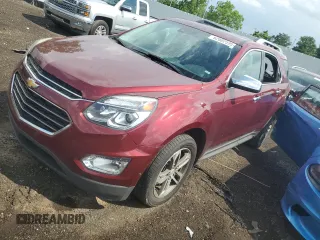 2016 Chevrolet Equinox LTZ с VIN 2GNFLGE36G6215923, выставлен на аукционе Copart как лот 62002595 с пробегом 119 284 миль миль и Чистый • Clean title. История ставок и продаж доступна на DreamBid. Изображение 1.