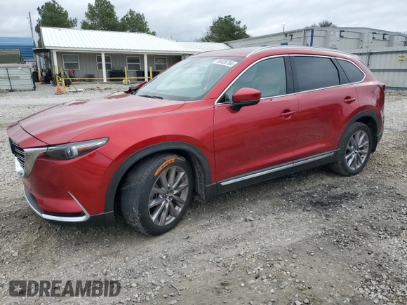 2021 Mazda CX-9 Grand Touring z VIN JM3TCADYXM0512789, wystawiony jako Copart lot #86926704 z przebiegiem 33 578 mil mil oraz Szkoda całkowita • Salvage title. Historia ofert i sprzedaży dostępna na DreamBid. Obrazek 1.