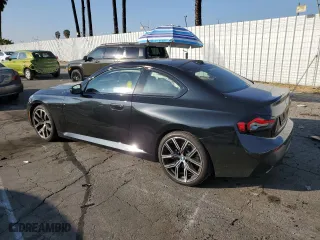 2024 BMW 2 Series 230i with VIN 3MW23CM00R8E09594, listed as a Copart auction lot 82926664 with 4,507 mi miles and Salvage Title. Bid and sale history available at carsss.com. Image 2.
