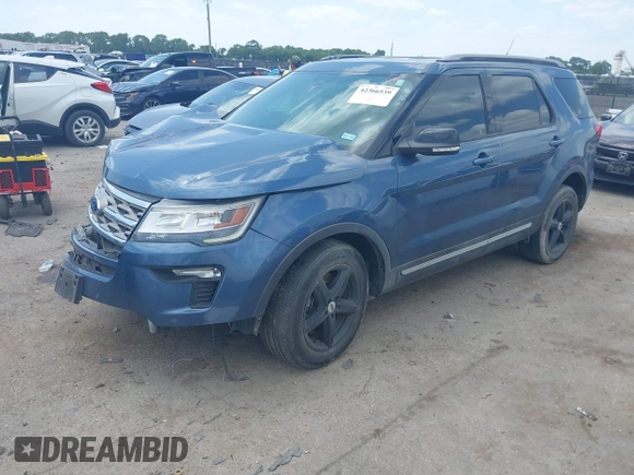 2018 Ford Explorer XLT with VIN 1FM5K7D85JGB77656, listed as a IAAI auction lot 42366539 with 86,579 mi miles and . Bid and sale history available at DreamBid. Image 18.