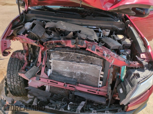 2021 Chevrolet Colorado 4WD Z71 with VIN 1GCGTDEN3M1294348, listed as a Copart auction lot 50336825 with 83,831 mi miles and Salvage title. Bid and sale history available at DreamBid. Image 11.