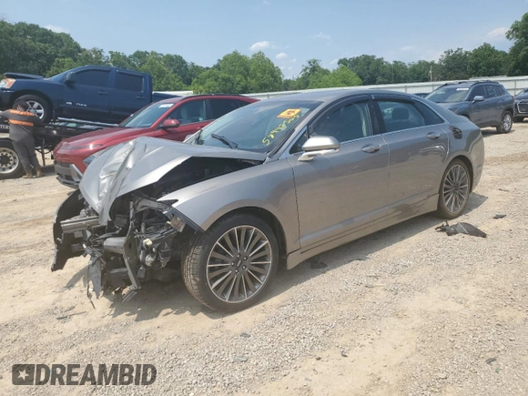 2015 Lincoln MKZ Hybrid with VIN 3LN6L2LU3FR608367, listed as a Copart auction lot 58945505 with 131,829 mi miles and Salvage title. Bid and sale history available at DreamBid. Image 1.