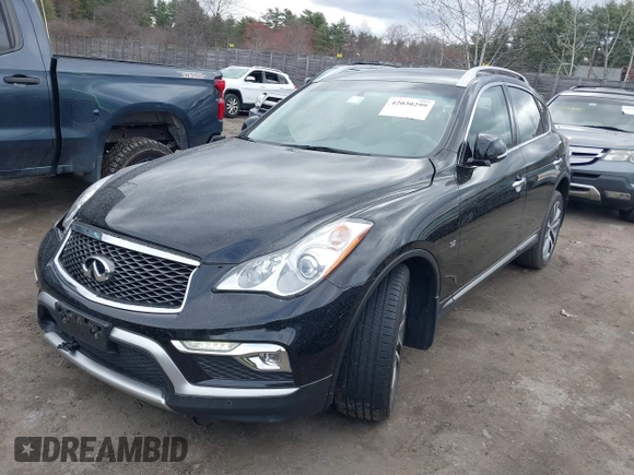 2017 Infiniti QX50 with VIN JN1BJ0RR4HM412971, listed as a IAAI auction lot 42030299 with 84,528 mi miles and . Bid and sale history available at DreamBid. Image 2.