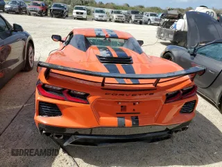 2020 Chevrolet Corvette 3LT with VIN 1G1Y83D40L5111321, listed as a Copart auction lot 77234354 with 0 mi miles and Salvage Title. Bid and sale history available at carsss.com. Image 6.