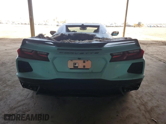2021 Chevrolet Corvette 3LT with VIN 1G1YC3D4XM5105039, listed as a Copart auction lot 47471115 with Not provided miles and Salvage title. Bid and sale history available at DreamBid. Image 6.