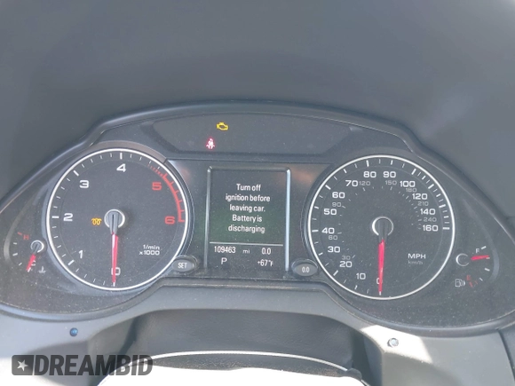 2014 Audi Q5 Premium Plus z VIN WA1CMAFP0EA067186, wystawiony jako IAAI lot #42341367 z przebiegiem 109 463 mil mil oraz . Historia ofert i sprzedaży dostępna na DreamBid. Obrazek 7.