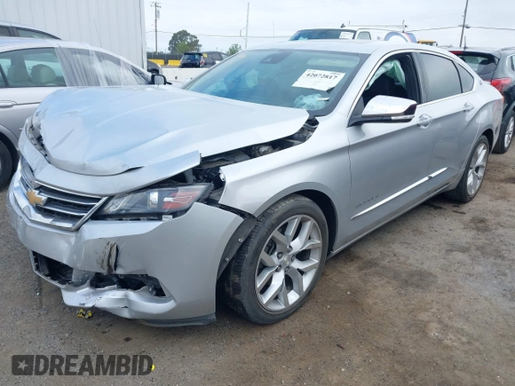 2015 Chevrolet Impala LTZ with VIN 2G1165S32F9289171, listed as a IAAI auction lot 42072817 with 70,748 mi miles and . Bid and sale history available at DreamBid. Image 2.