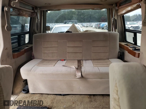 2001 Chevrolet Astro Cargo Van YF7 Upfitter with VIN 1GBDM19W61B157562, listed as a Copart auction lot 42945935 with 271,206 mi miles and Salvage Title. Bid and sale history available at carsss.com. Image 10.