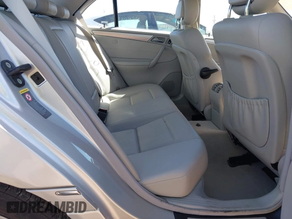 2005 Mercedes-Benz C 230 Kompressor with VIN WDBRF40J35F658145, listed as a IAAI auction lot 41872585 with 66,229 mi miles and . Bid and sale history available at DreamBid. Image 8.