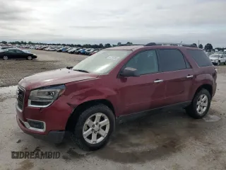 2015 GMC Acadia SLE with VIN 1GKKRNED3FJ223065, listed as a Copart auction lot 57797365 with 195,328 mi miles and Salvage title. Bid and sale history available at DreamBid. Image 1.