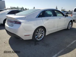 2015 Lincoln MKZ with VIN 3LN6L2J94FR607095, listed as a Copart auction lot 58938345 with 120,008 mi miles and Salvage title. Bid and sale history available at DreamBid. Image 3.