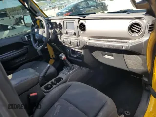 2021 Jeep Wrangler Sport with VIN 1C4GJXAG1MW631732, listed as a Copart auction lot 76422494 with 14,062 mi miles and Salvage Title. Bid and sale history available at DreamBid. Image 8.