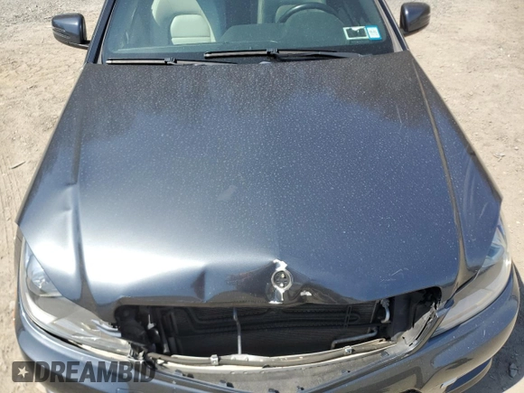 2013 Mercedes-Benz C 250 with VIN WDDGJ4HB4DF996985, listed as a Copart auction lot 53856745 with 80,198 mi miles and Salvage Title. Bid and sale history available at DreamBid. Image 11.