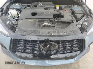 2024 Infiniti QX50 Sport with VIN 3PCAJ5FA9RF101213, listed as a Copart auction lot 81132864 with 16,428 mi miles and Salvage title. Bid and sale history available at DreamBid. Image 12.