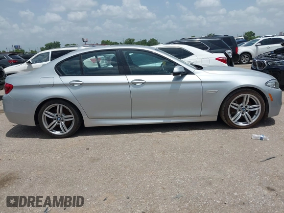 2015 BMW 5 Series 550i with VIN WBAKN9C55FD960807, listed as a IAAI auction lot 42640043 with 129,641 mi miles and . Bid and sale history available at DreamBid. Image 13.