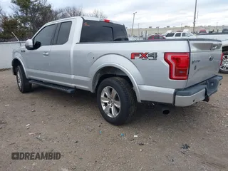 2015 Ford F-150 XLT with VIN 1FTFX1EF8FFA37652, listed as a IAAI auction lot 41514493 with 91,415 mi miles and . Bid and sale history available at DreamBid. Image 3.