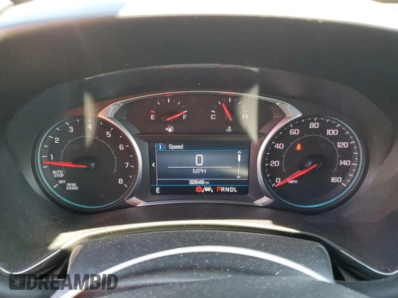 2022 Chevrolet Equinox RS with VIN 3GNAXWEV5NS105972, listed as a Copart auction lot 56632505 with 32,649 mi miles and Salvage title. Bid and sale history available at DreamBid. Image 9.