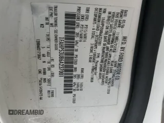 2006 Ford Taurus SE with VIN 1FAHP53U86A237001, listed as a Copart auction lot 62858785 with 133,697 mi miles and Salvage title. Bid and sale history available at DreamBid. Image 12.