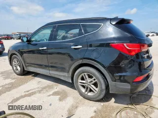 2018 Hyundai Santa Fe 2.4L с VIN 5XYZU3LB9JG535186, выставлен на аукционе Copart как лот 60098585 с пробегом 105 128 миль миль и Списание • Salvage title. История ставок и продаж доступна на DreamBid. Изображение 2.
