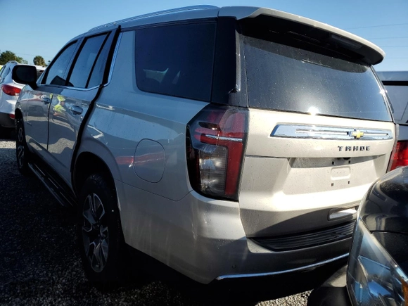2023 Chevrolet Tahoe LT with VIN 1GNSCNKDXPR539574, listed as a Copart auction lot 74490004 with Not provided miles and Salvage title. Bid and sale history available at DreamBid. Image 2.