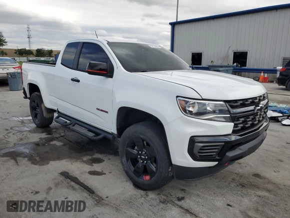 2021 Chevrolet Colorado 2WD LT with VIN 1GCHSCEA9M1297298, listed as a Copart auction lot 52123565 with 40,683 mi miles and Non Repairable. Bid and sale history available at carsss.com. Image 4.