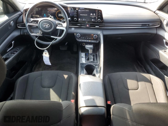 2021 Hyundai Elantra SEL with VIN KMHLN4AG6MU180046, listed as a Copart auction lot 48124345 with 102,043 mi miles and Salvage Title. Bid and sale history available at carsss.com. Image 8.