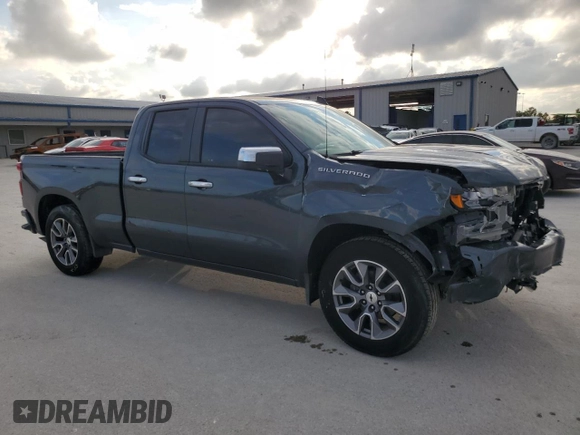 2019 Chevrolet Silverado 1500 RST with VIN 1GCRWDEK0KZ258069, listed as a Copart auction lot 80320134 with 82,190 mi miles and Salvage Title. Bid and sale history available at carsss.com. Image 4.