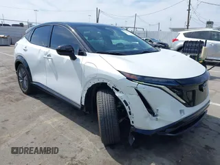 2023 Nissan ARIYA Evolve+ z VIN JN1DF0BB5PM709737, wystawiony jako IAAI lot #42287939 z przebiegiem 5982 mil mil oraz . Historia ofert i sprzedaży dostępna na DreamBid. Obrazek 6.
