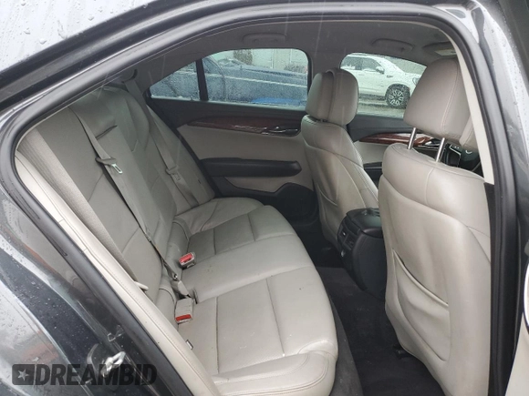 2014 Cadillac ATS Luxury RWD with VIN 1G6AB5SX0E0128741, listed as a Copart auction lot 42639745 with 117,561 mi miles and Salvage Title. Bid and sale history available at carsss.com. Image 10.