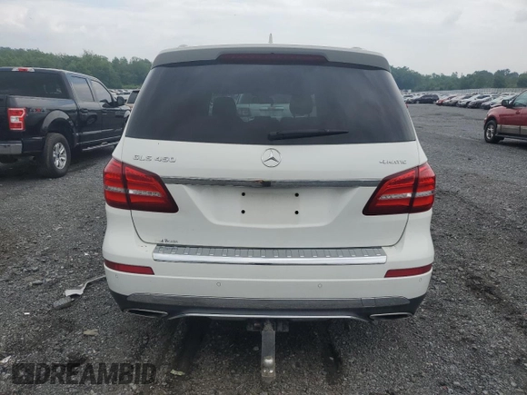 2017 Mercedes-Benz GLS with VIN 4JGDF6EE5HA974503, listed as a Copart auction lot 57992593 with 85,736 mi miles. Bid and sale history available at carsss.com. Image 6.