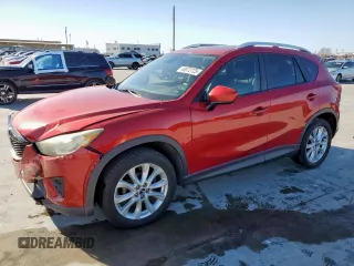2014 Mazda CX-5 Grand Touring with VIN JM3KE2DY7E0368468, listed as a Copart auction lot 48872725 with 122,429 mi miles and Salvage Title. Bid and sale history available at carsss.com. Image 1.