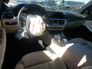 2021 BMW 3 Series 330i with VIN 3MW5R1J05M8B76650, listed as a Copart auction lot 46720195 with 41,414 mi miles and Salvage Title. Bid and sale history available at carsss.com. Image 8.
