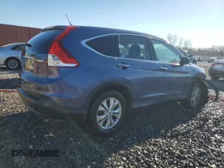 2013 Honda CR-V EX with VIN 2HKRM4H58DH642168, listed as a Copart auction lot 45562155 with 172,189 mi miles and Salvage Title. Bid and sale history available at DreamBid. Image 3.