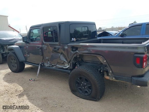 2022 Jeep Gladiator Mojave with VIN 1C6JJTEG5NL125968, listed as a IAAI auction lot 41654201 with 76,294 mi miles. Bid and sale history available at carsss.com. Image 15.
