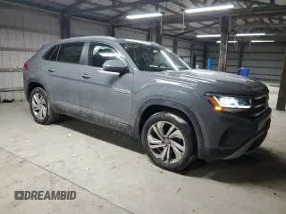 2021 Volkswagen Atlas SEL with VIN 1V2BE2CA8MC206597, listed as a Copart auction lot 88786045 with 73,288 mi miles and Salvage title. Bid and sale history available at DreamBid. Image 4.