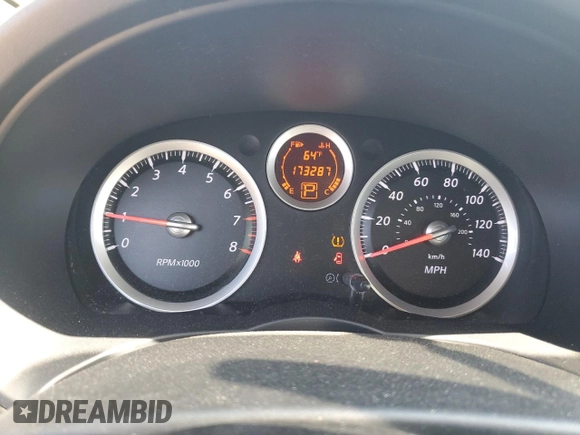 2010 Nissan Sentra SR with VIN 3N1AB6AP6AL666266, listed as a Copart auction lot 54720825 with 173,287 mi miles and Salvage Title. Bid and sale history available at DreamBid. Image 9.