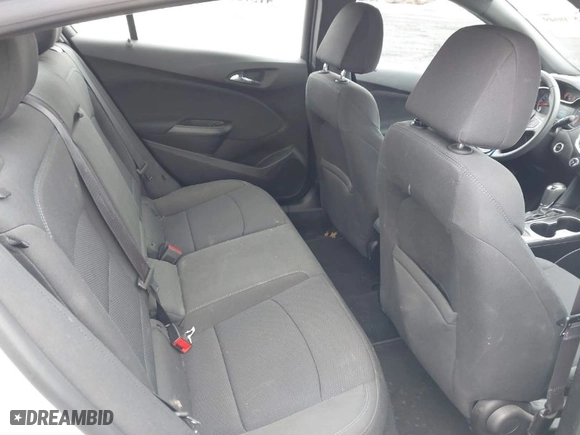 2017 Chevrolet Cruze LT with VIN 1G1BE5SM4H7109967, listed as a IAAI auction lot 41570049 with 45,952 mi miles. Bid and sale history available at carsss.com. Image 8.
