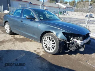 2014 Audi A6 Premium Plus z VIN WAUFGAFC2EN031240, wystawiony jako IAAI lot #41475791 z przebiegiem 68 156 mil mil oraz . Historia ofert i sprzedaży dostępna na DreamBid. Obrazek 1.