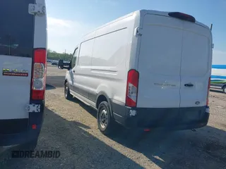 2023 Ford Transit Cargo with VIN 1FTBR1C89PKA58175, listed as a IAAI auction lot 42007354 with 55,141 mi miles. Bid and sale history available at carsss.com. Image 3.