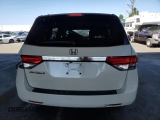 2016 Honda Odyssey EX z VIN 5FNRL5H46GB026519, wystawiony jako Copart lot #57455745 z przebiegiem 109 164 mil mil oraz Szkoda całkowita • Salvage title. Historia ofert i sprzedaży dostępna na DreamBid. Obrazek 6.